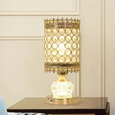 Hailey - Mid-Century Table Lamp Gold / A
