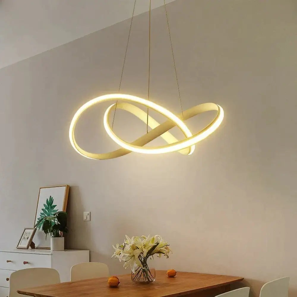 Hanging LED Pendant Lights For Shop Bar Dining Kitchen Room Aluminum Body Remote Control White/Black Pendant Lamps Free