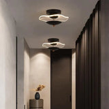 Hayden - Creative Personality Modern Aisle Light Corridor Ceiling Lamp black B 23CM / White light Ceiling