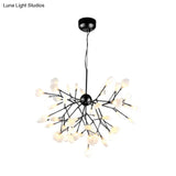 Heracleum Design Chandelier Opaline Glass Ceiling Pendant For Modern Living’