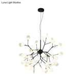 Heracleum Design Chandelier Opaline Glass Ceiling Pendant For Modern Living’