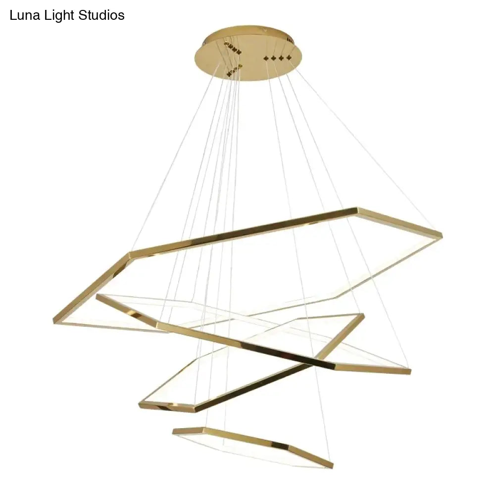 Hexa - Minimalist Hexagonal Led Chandelier