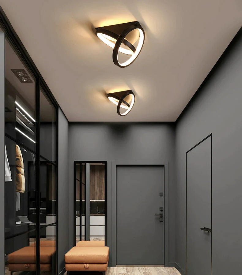 Accueil Passage Lampe Couloir Corps Humain Induction Plafonnier Maison Couloir Vestiaire Lampe