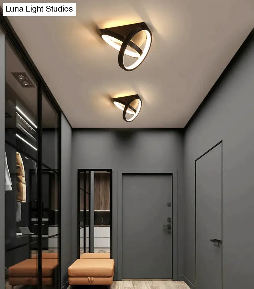 Home Passage Lamp Corridor Human Body Induction Ceiling Lamp Home Corridor Cloakroom Lamp Ceiling