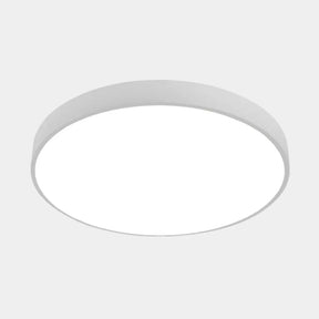 Illuminate Your Pathway: Round Nordic Led Flush Mount Ceiling Light With Acrylic Diffuser White / 9’