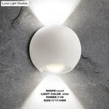 Indoor Lighting Led Wall Lamp Ip65 Waterproof & Outdoor Aluminum Light Surface Mounted Cube Garden