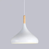 Industrial Cone Shade Ceiling Light - Metal Hanging Pendant For Restaurant White / D