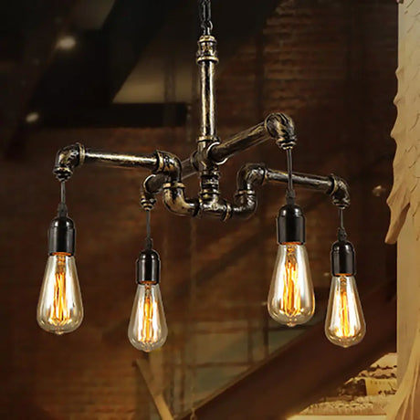 STOEX E27 Lampe Suspension en Forme de globe terrestre Lustre en fer STOEX E27 Lampe Suspension en Forme de globe terrestre Lustre en fer