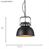 Industrial Metal Dome Shade Pendant Light For Restaurant Home Lighting