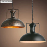 Industrial Swivel Joint Pendant Lighting Fixture: Metal Ceiling Light- Hang In Style!