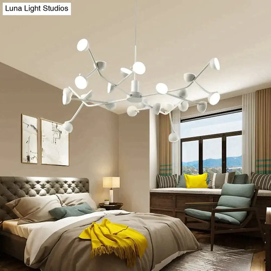 Josephine - Hanging Lamp Nordic Tree Branch Iron Art Light