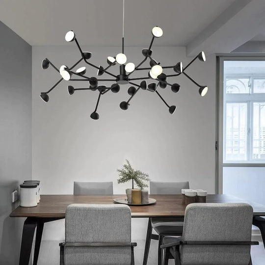Josephine - Lampe à Suspension Branche d'Arbre Nordique fer Art Suspension