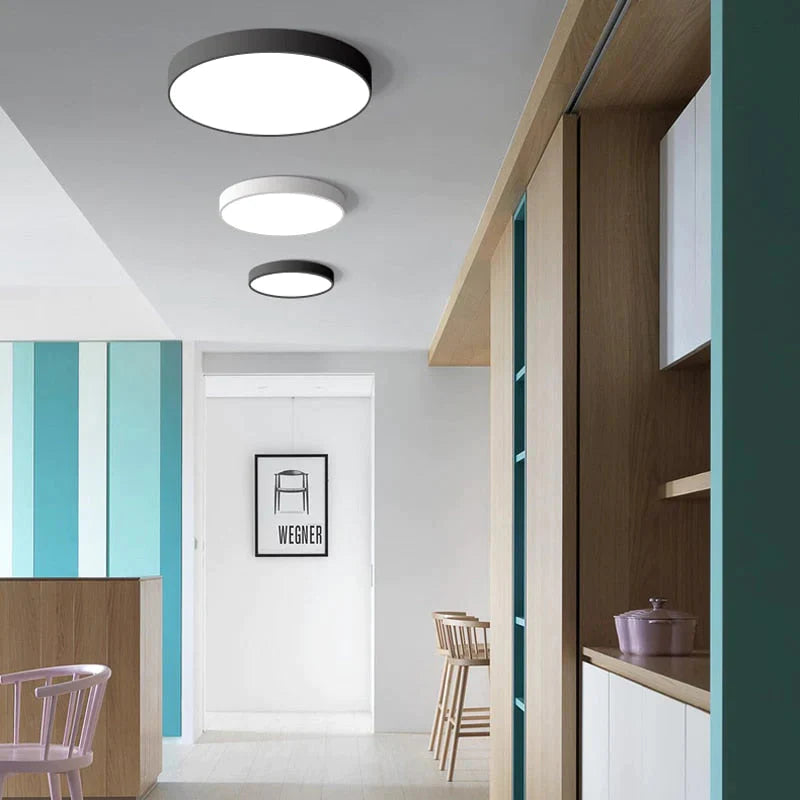 Karli - Plafonniers LED Nordic Plafonnier Moderne Ultra Mince