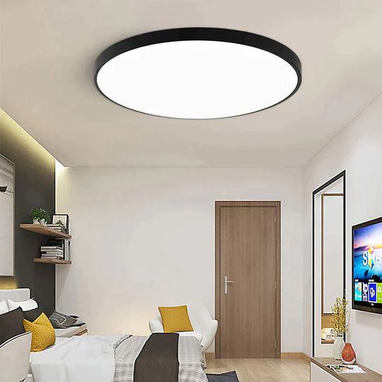 Lauren- Led Ceiling Light Acryl Alloy Modern Lamp Living Room Lighting Round & Square 3Cm Super