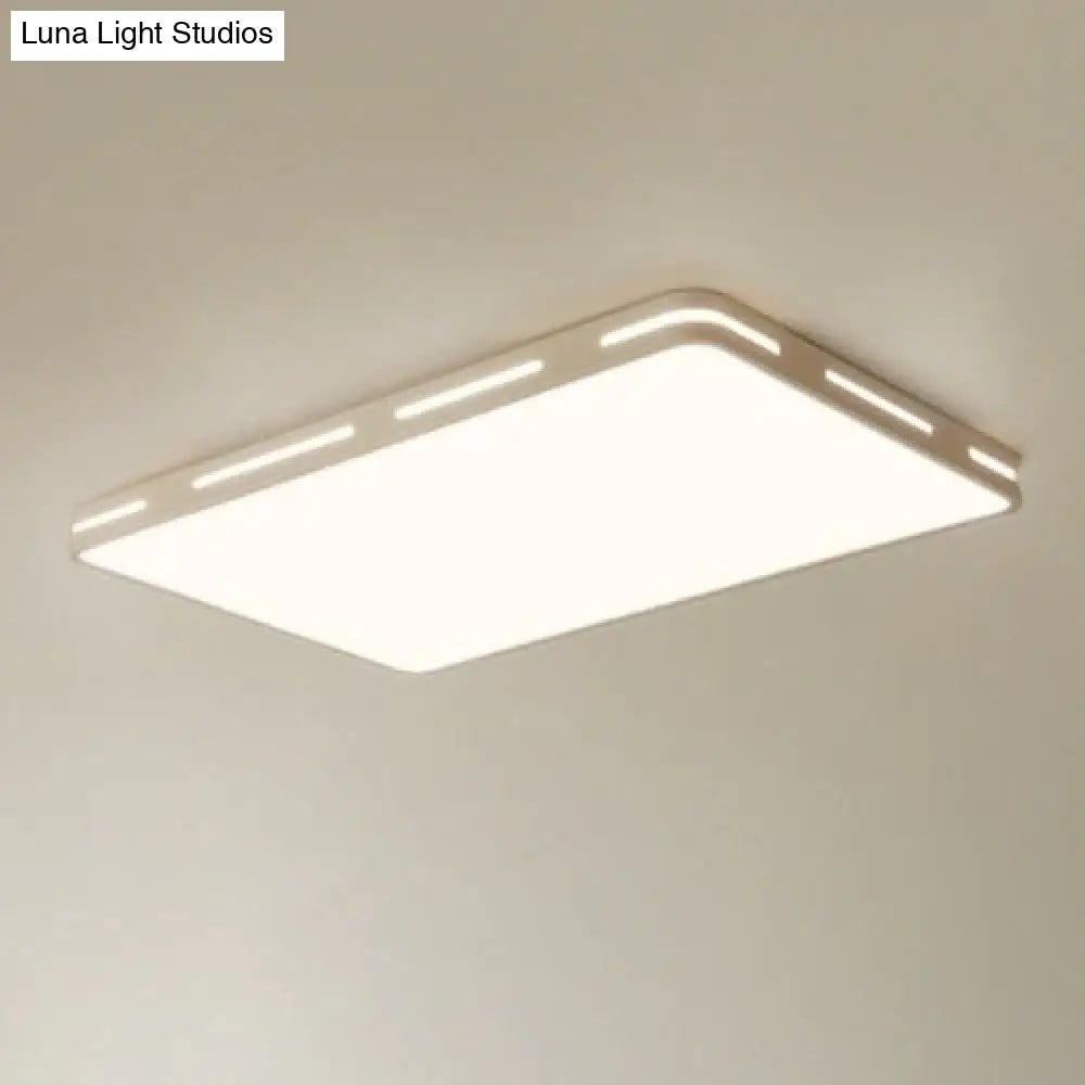 Leah -Modern Led Ceiling Light Lamp Lighting Fixture Surface Mount Flush Remote Control Dimmable