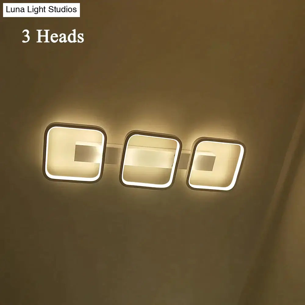 Led Ceiling Light Modern Lamp Living Room Lighting Fixture Bedroom Kitchen Surface Mount Flush