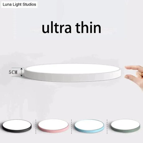 LED Ceiling Light Modern Panel Lamp Lighting Fixture Surface Mount Flush Remote Control Ceiling