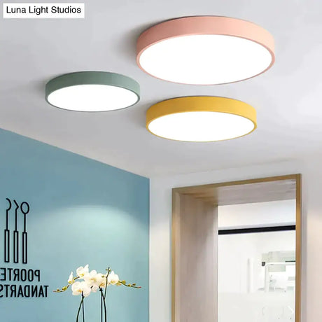 LED Ceiling Light Modern Panel Lamp Lighting Fixture Surface Mount Flush Remote Control Ceiling