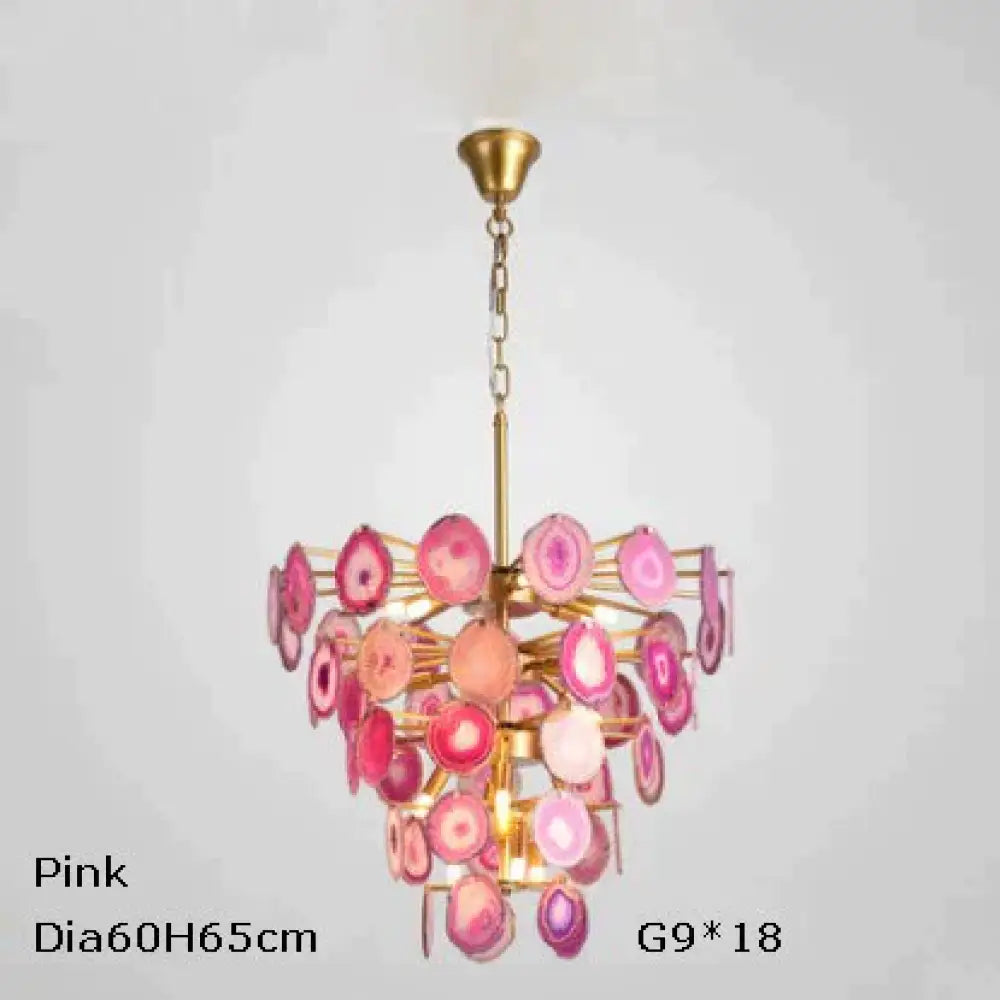 Led G9 Postmodern Iron Agate Designer Led Lamp Light.pendant Lights.pendant Lamp.pendant Light For