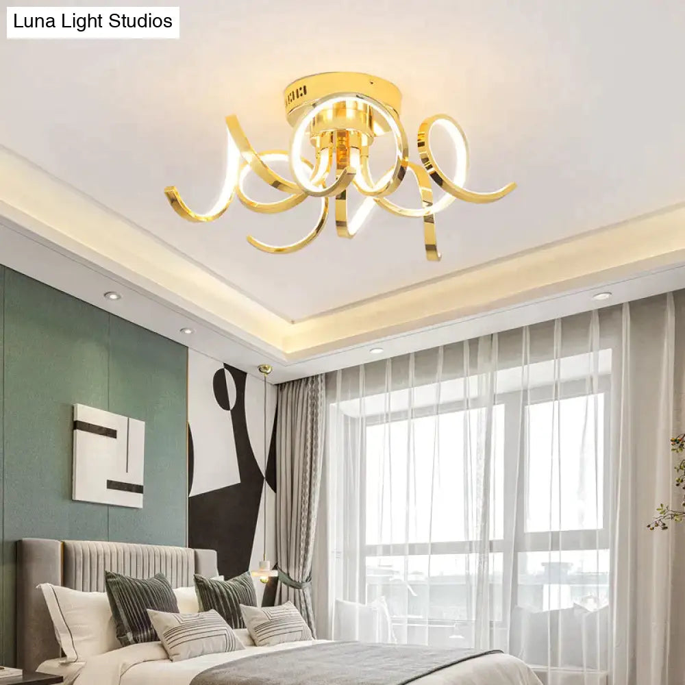 LED Modern Iron Crystal Aluminum Acrylic LED Lamp.LED Light.Pendant Lights.LED Pendant Light.Pendant Lamp For Foyer