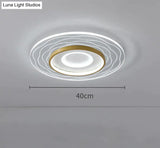LED Modern Simple Circular Square Bedroom Dining Room Ceiling Lamp Ceiling