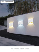 Led Outdoor Waterproof Wall Lamp Led Light Porch Courtyard Garden Lights Balconi Lighting Outdoor