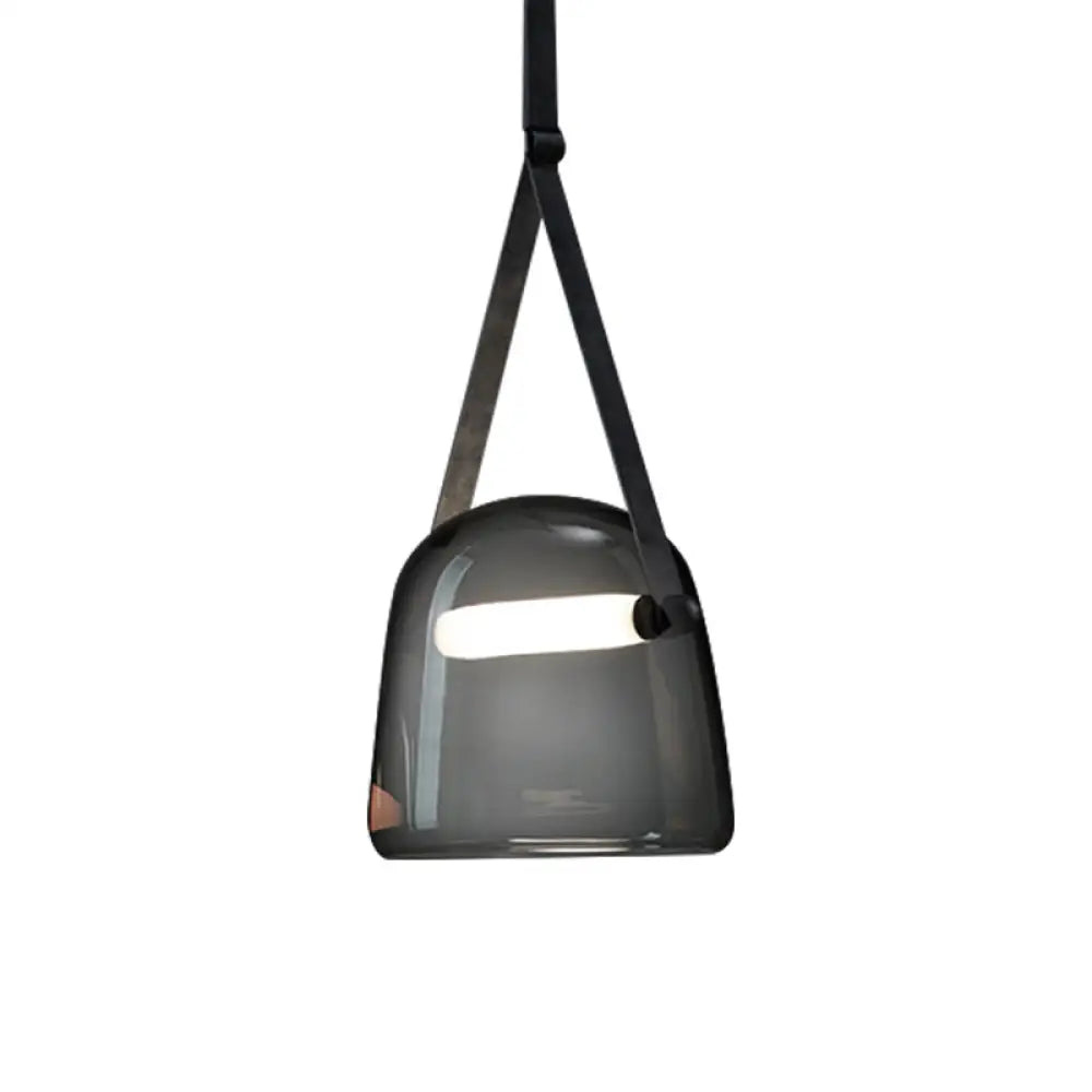 Led Glass Dome Pendant Light For Kitchen Island