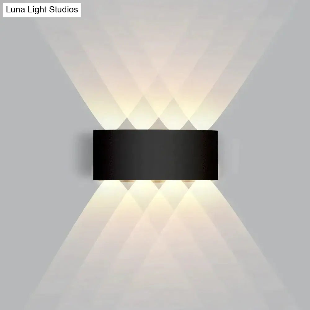 Led Wall Light Outdoor Waterproof Modern Nordic Style Indoor Lamps Living Room Porch Garden Lamp 2W