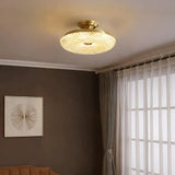 Light Luxury Post Modern Led Copper Ceiling Lamp
