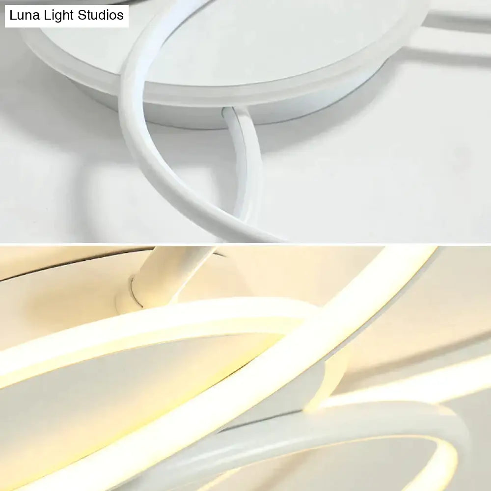 Living Room Main Lamp Atmospheric Hall Minimalist Circular Ring Indoor Ceiling