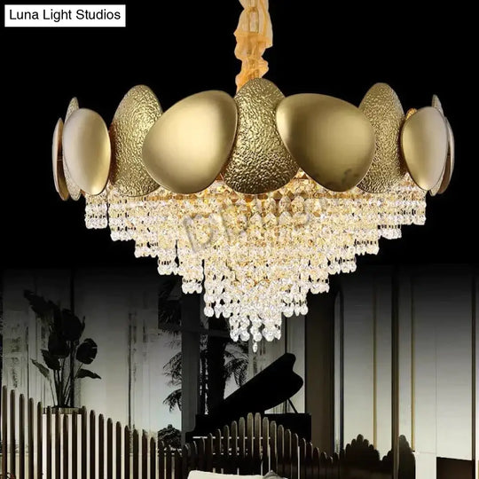 Lizzie - Crystal Luxury Tassels Led Ceiling Chandelier No