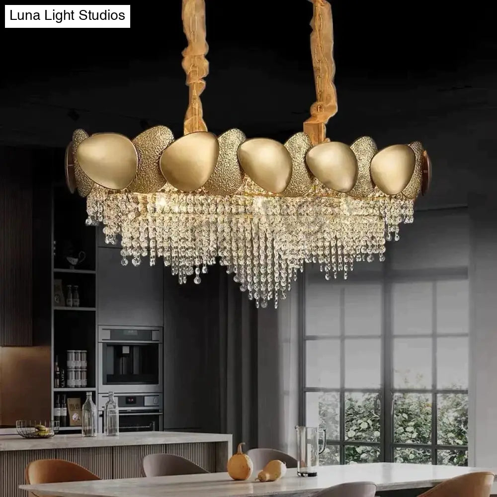 Lizzie - Crystal Luxury Tassels Led Ceiling Chandelier
