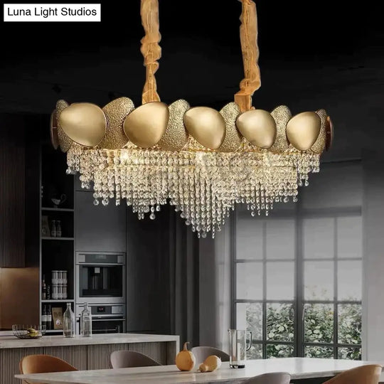 Lizzie - Crystal Luxury Tassels Led Ceiling Chandelier