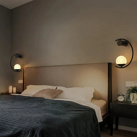 Applique de chevet LED créative de luxe