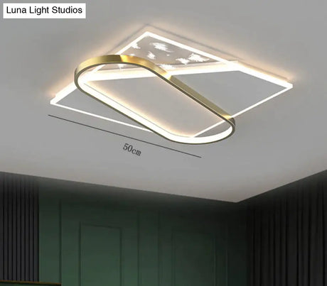 Luxury Feather Ceiling Lamp Living Room Bedroom Dining Room Lamp Creative Lamps Ceiling