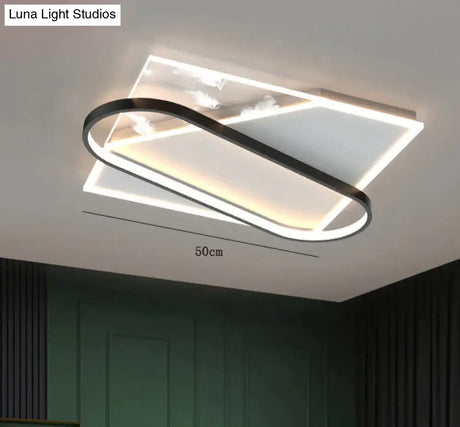 Luxury Feather Ceiling Lamp Living Room Bedroom Dining Room Lamp Creative Lamps Ceiling