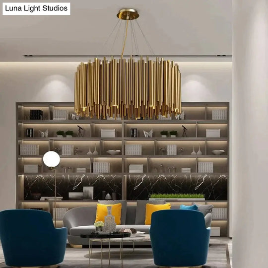 Maddison - Luxury Modern Round Gold Chandelier For Living Room Chandeliers