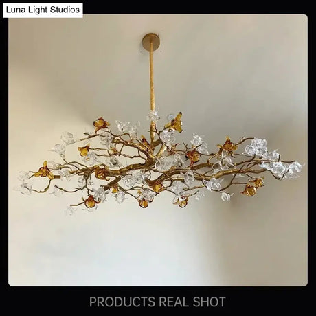 Maravelle Copper Branch Chandelier – Retro Luxury Pendant Light