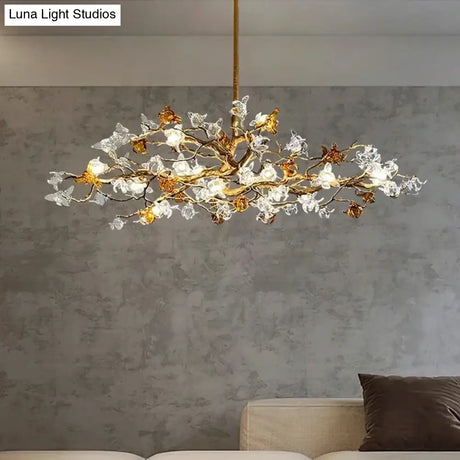 Maravelle Copper Branch Chandelier – Retro Luxury Pendant Light