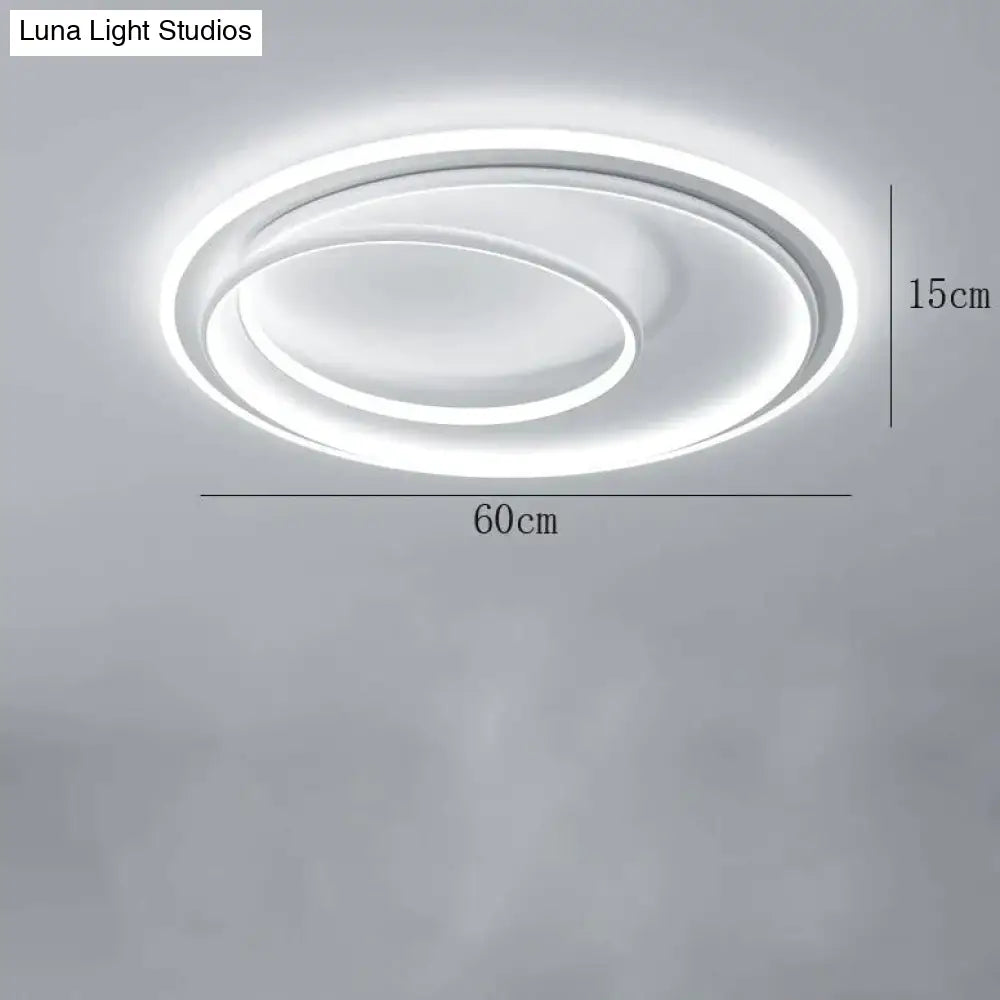 Master Bedroom Study Simple Modern Atmosphere Personalized Creative Led Room Ceiling Lamp