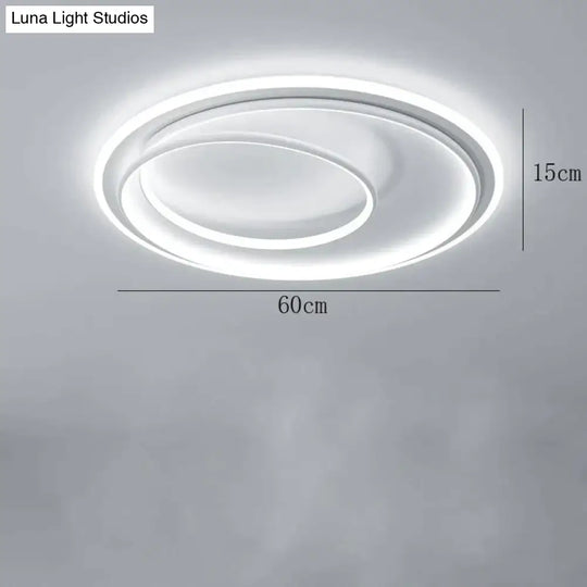 Master Bedroom Study Simple Modern Atmosphere Personalized Creative Led Room Ceiling Lamp