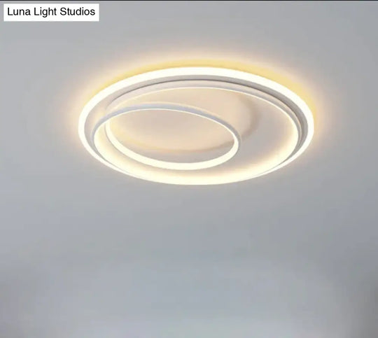 Master Bedroom Study Simple Modern Atmosphere Personalized Creative Led Room Ceiling Lamp