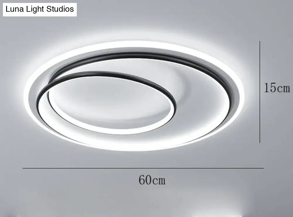 Master Bedroom Study Simple Modern Atmosphere Personalized Creative Led Room Ceiling Lamp
