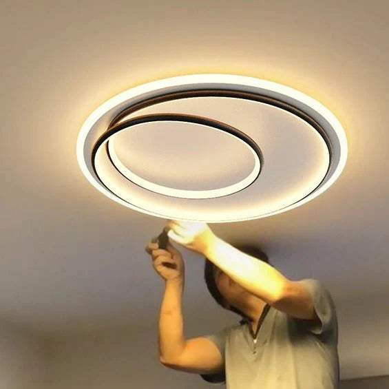Master Bedroom Study Simple Modern Atmosphere Personalized Creative Led Room Ceiling Lamp Ceiling