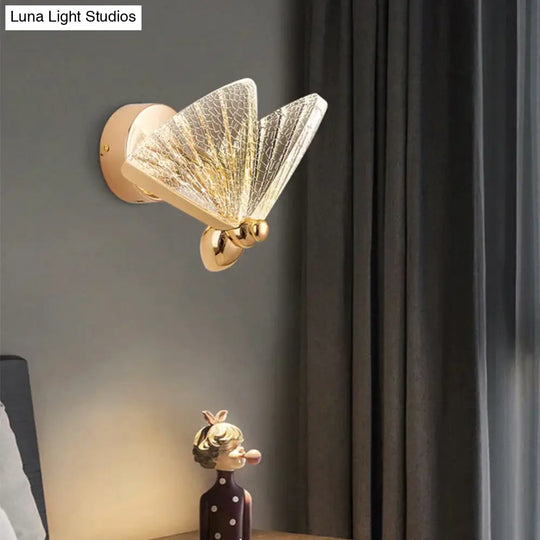 Merve - Nordic Creative Colorful Butterfly Led Wall Lamp