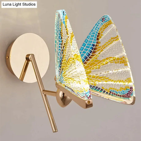 Merve - Nordic Creative Colorful Butterfly Led Wall Lamp Wall Lamp