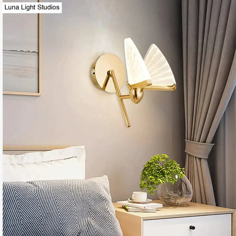Merve - Nordic Creative Colorful Butterfly Led Wall Lamp Wall Lamp