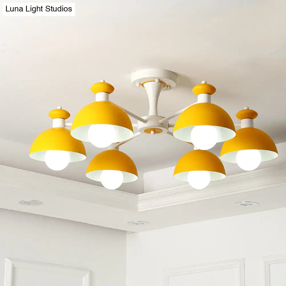 Metal Art Deco Conical Shade Dining Room Ceiling Pendant Light