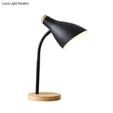 Metal Horn Reading Light With Nordic Design For Adult Bedroom