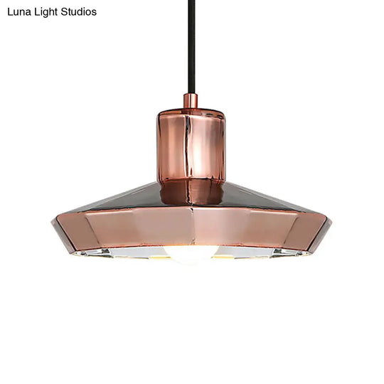 Rose Gold Mini Pendant Light - Modern Metal Ceiling Lamp For Bar Counter / A